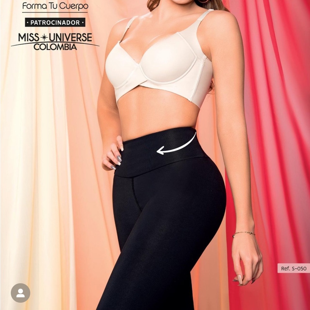 Forma tu Cuerpo Booty Lifting Leggings Levanta pompis S-050 - Picture 9 of 10